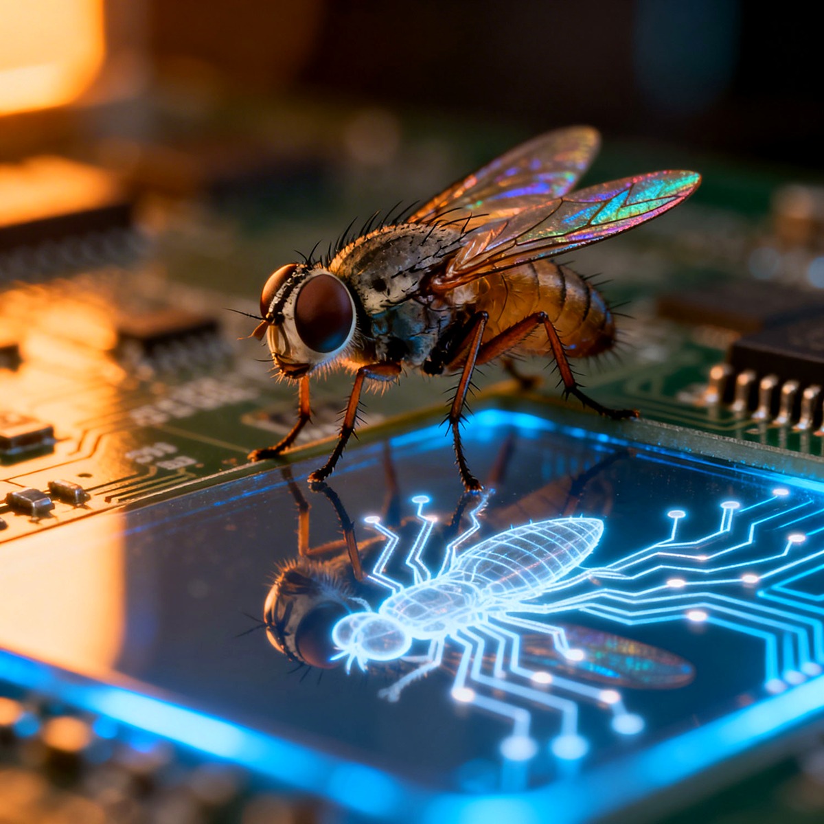 Digitale Fruchtfliege – 127.400 Neuronen, 50 Millionen Synapsen, erstmals komplett kartiert