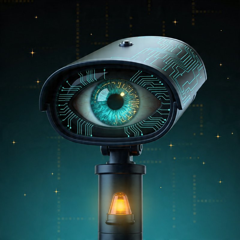 Minority Report – Surveillance camera with human eye